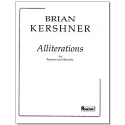 Alliterations (Bassoon and Marimba) -Brian Kershner