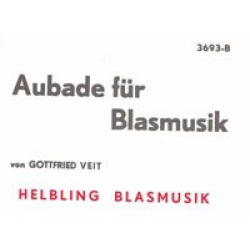 Aubade für Blasmusik - Gottfried Veit