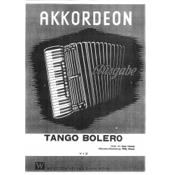 Tango Bolero : für Akkordeon - Juan Llossas