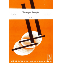 Trumpet Boogie - Einzelausgabe Gesang und Klavier (PVG) - Ray Anthony / Arr. Gordon Rees
