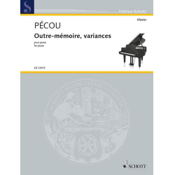 ED22075 Outre-mémoire, variances - Thierry Pécou