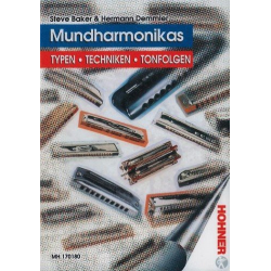 Mundharmonikas - Typen, Techniken, Tonfolgen - Steve Baker / Arr. Hermann Demmler