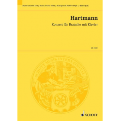 Konzert : für Viola mit Klavier - Karl Amadeus Hartmann