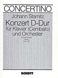 KONZERT D-DUR OP.10,1 : FUER KLAVIER - Johann Stamitz