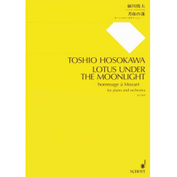 Lotus under the Moonlight for piano - Toshio Hosokawa