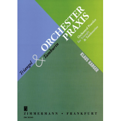 Orchester Praxis für Triangel & Tamburin - K. Karger