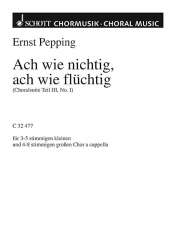 Choralsuite Teil III - Ernst Pepping