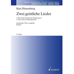 2 geistliche Lieder : für gem Chor - Kurt Hessenberg