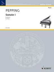 Sonate Nr.1 : für Klavier -Ernst Pepping