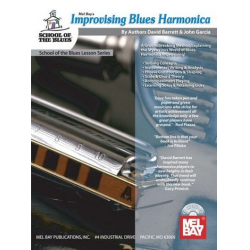 Improvising Blues Harmonica  (+CD) -David Barrett