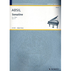Sonatine op.27 für Klavier - Jean Absil