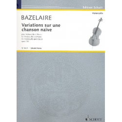 Variations sur une chanson naïve op.125 - Paul Bazelaire