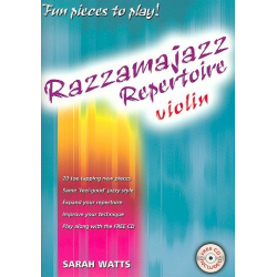 Razzamajazz Repertoire (+CD): for violin - Sarah Watts