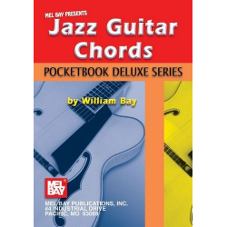 Jazz Guitar Chords: Pocketbook Deluxe Series - William Bay