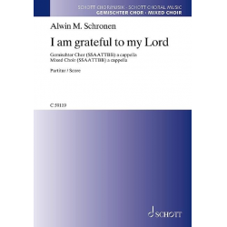 I am grateful to my Lord - Alwin Michael Schronen