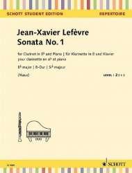 Sonate B-Dur Nr.1 - Jean Xavier Lefèvre