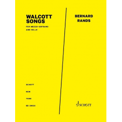 Walcott Songs - Bernard Rands