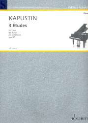 3 Études op.67 für Klavier - Nikolai Kapustin
