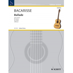 Ballade d-Moll für Gitarre - Salvador Bacarisse