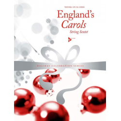 England's Carols Streichsextett : Partitur und Stimmen - Bill Dobbins