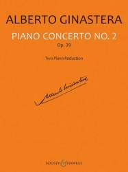 BH10791 Konzert Nr.2 op.39 für Klavier und Orchester - - Alberto Ginastera