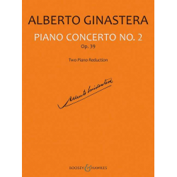 BH10791 Konzert Nr.2 op.39 für Klavier und Orchester - -Alberto Ginastera