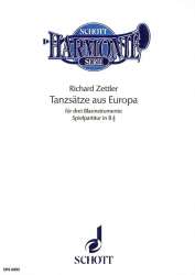 TANZSAETZE AUS EUROPA : FUER 3 - Richard Zettler