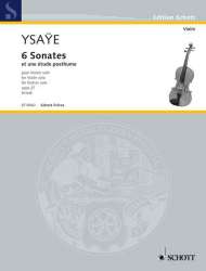 6 sonates op.27 et une etude - Eugène Ysaye