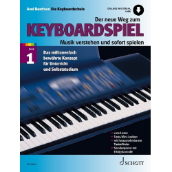 Der neue Weg zum Keyboardspiel Band 1 (+Online Audio) - Axel Benthien