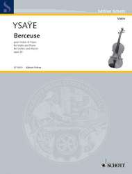 Berceuse op.20 für Violine und Orchester - Eugène Ysaye