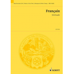 SERENADE : FUER KLEINES ORCHESTER -Jean Francaix