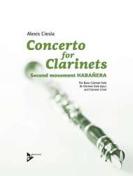 Habanera from Concerto for Clarinets - - Alexis Ciesla