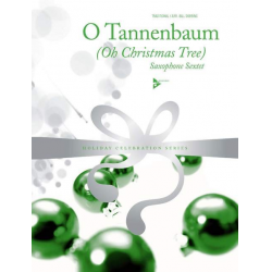 O Tannenbaum - for 6 saxophones - Bill Dobbins