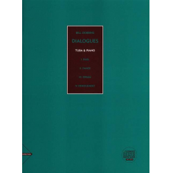 Dialogues (+CD)  - for tuba and piano - Bill Dobbins