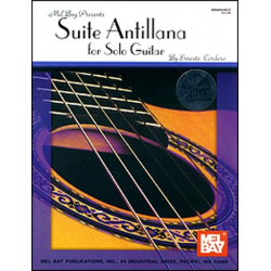 Suite Antillana (+CD) for guitar - Ernesto Cordero