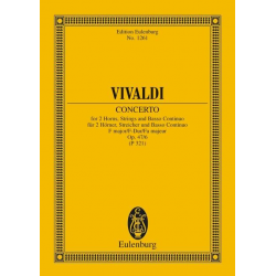 Konzert  F-Dur op. 47/6 RV / P 321 - Antonio Vivaldi
