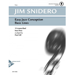 Easy Jazz Conception (+CD) - bass lines - Jim Snidero