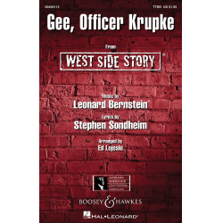Gee, Officer Krupke - Leonard Bernstein / Arr. Ed Lojeski