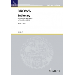 ED22367 Sublunary - Matthew Brown