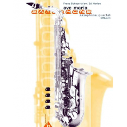 Ave Maria - for 4 saxophones (SATBar/AATBar) - Franz Schubert / Arr. Ed Harlow