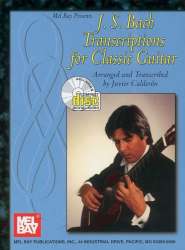 Transcriptions (+CD) for classical guitar - Johann Sebastian Bach