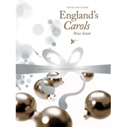 England's Carols 2 Trompeten, Horn in F, 2 Posaunen, Bass-Posaune : Partitur und Stimme - Bill Dobbins