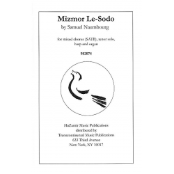 Mizmor Le-sodo - Samuel Naumbourg / Arr. Joshua Jacobson