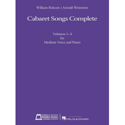 Cabaret Songs Complete Vol. 1-4 - William Bolcom
