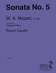 Sonata No. 5 in E minor - Wolfgang Amadeus Mozart / Arr. Robert Cavally