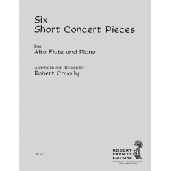 Six Short Concert Pieces - Robert Cavally