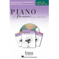 Piano Adventures Level 3B - Lesson Book CD - Nancy Faber