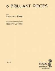 6 Brilliant Pieces for Flute and Piano - Robert Cavally