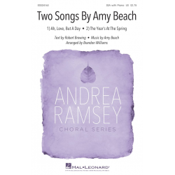 Two Songs by Amy Beach -Amy Beach / Arr.Brandon Williams