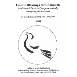 Candle Blessings For Chanukah - Joshua Jacobson